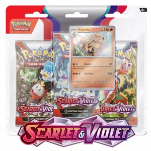 Scarlet Violet Blister Arcanine.