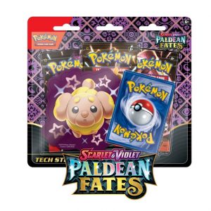 Paldean Fates Tech Sticker Collection – Shiny Fidough Pokemon TCG