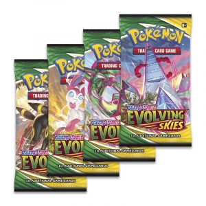 Evolving Skies Boosterpack artset Pokemon TCG