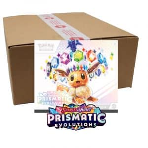 Pokémon Scarlet & Violet Prismatic Evolution Elite Trainer Box Case