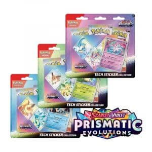 Prismatic Evolution Tech Sticker Collection