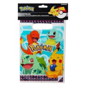 Pokémon 8 Pokémon uitdeelzakjes