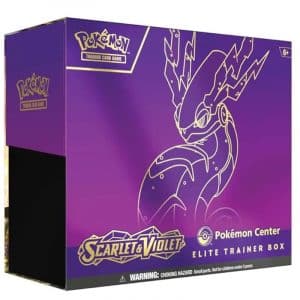 Scarlet and Violet Pokémon Center Elite Trainer Box - Miraidon