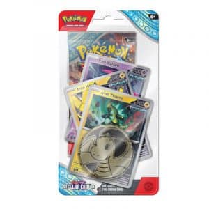 Pokemon Stellar Crown Premium Checklane Blister Iron Thorns