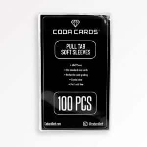 Pull Tab Soft Sleeves Coda cards