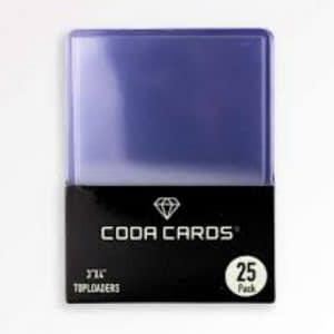 Toploaders Coda Cards 25s